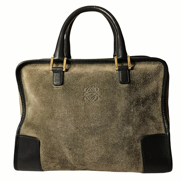 LOEWE SUEDE HANDBAG - Picture 2 of 16